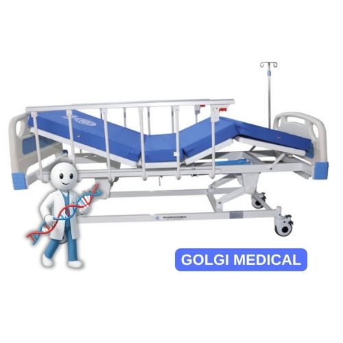 BAM302 3 Crank Hospital Bed Psychiatric Bed 3 Function Manual Medical Patient Bed