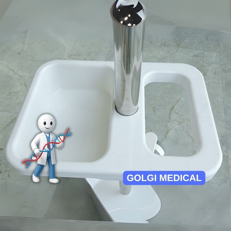 BIV05 Stainless IV Drip Steel Stand Mobile Iv Pole With Wheels