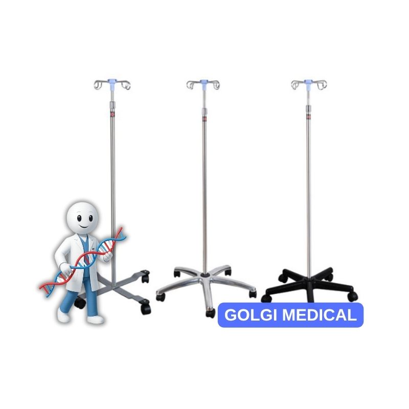 BIV01 Collapsible IV Fluid Pole Infusion Stand