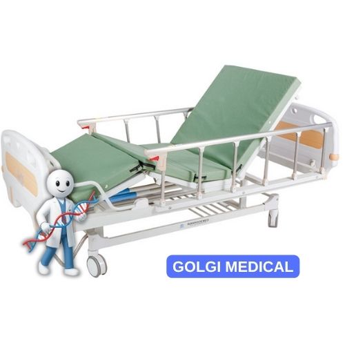 BAM201 Plastic Hand Crank Hospital Bed For Patient Therapeutic Bed