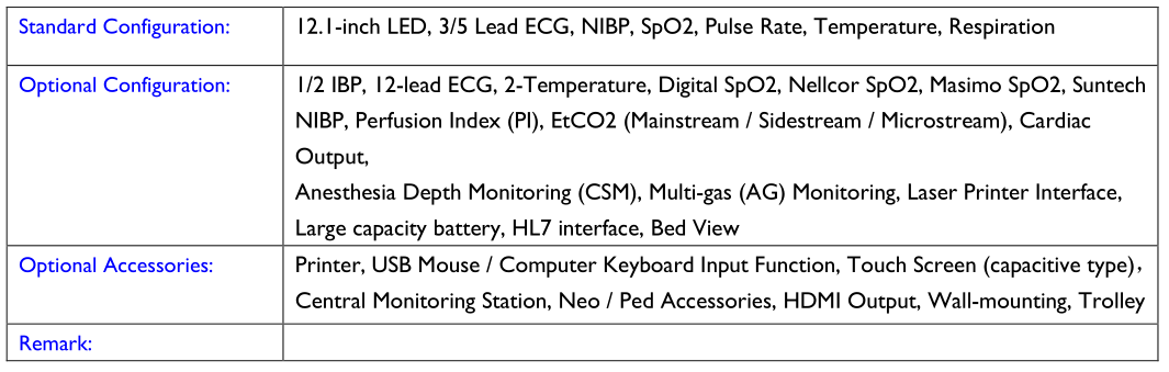 Multi-Parameter Monitor 12.1'' - Image 6