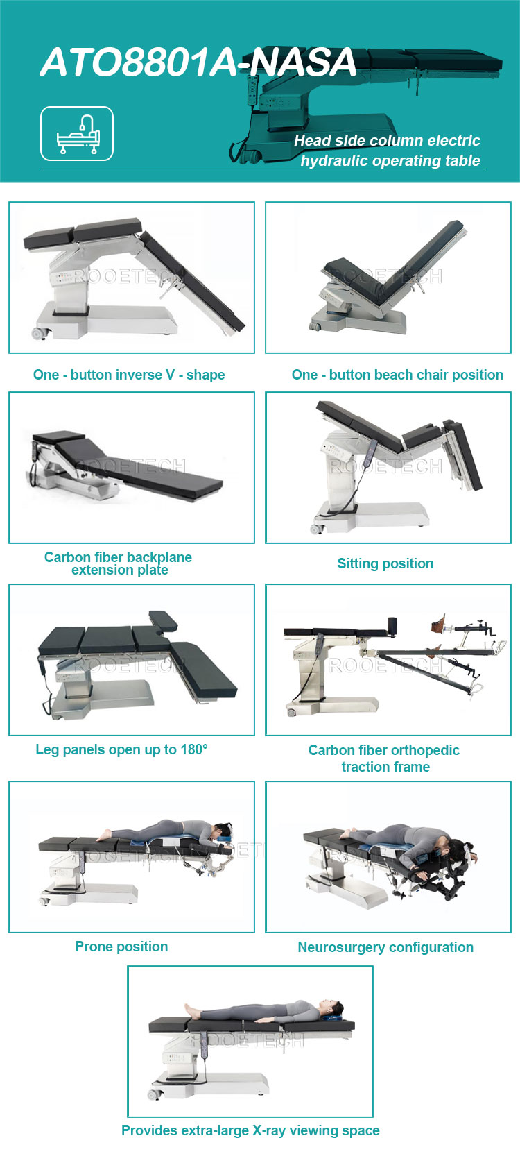 AOT8801A NASA Head Side Column Electric Hydraulic Operating Table Surgical Operating Table.jpg