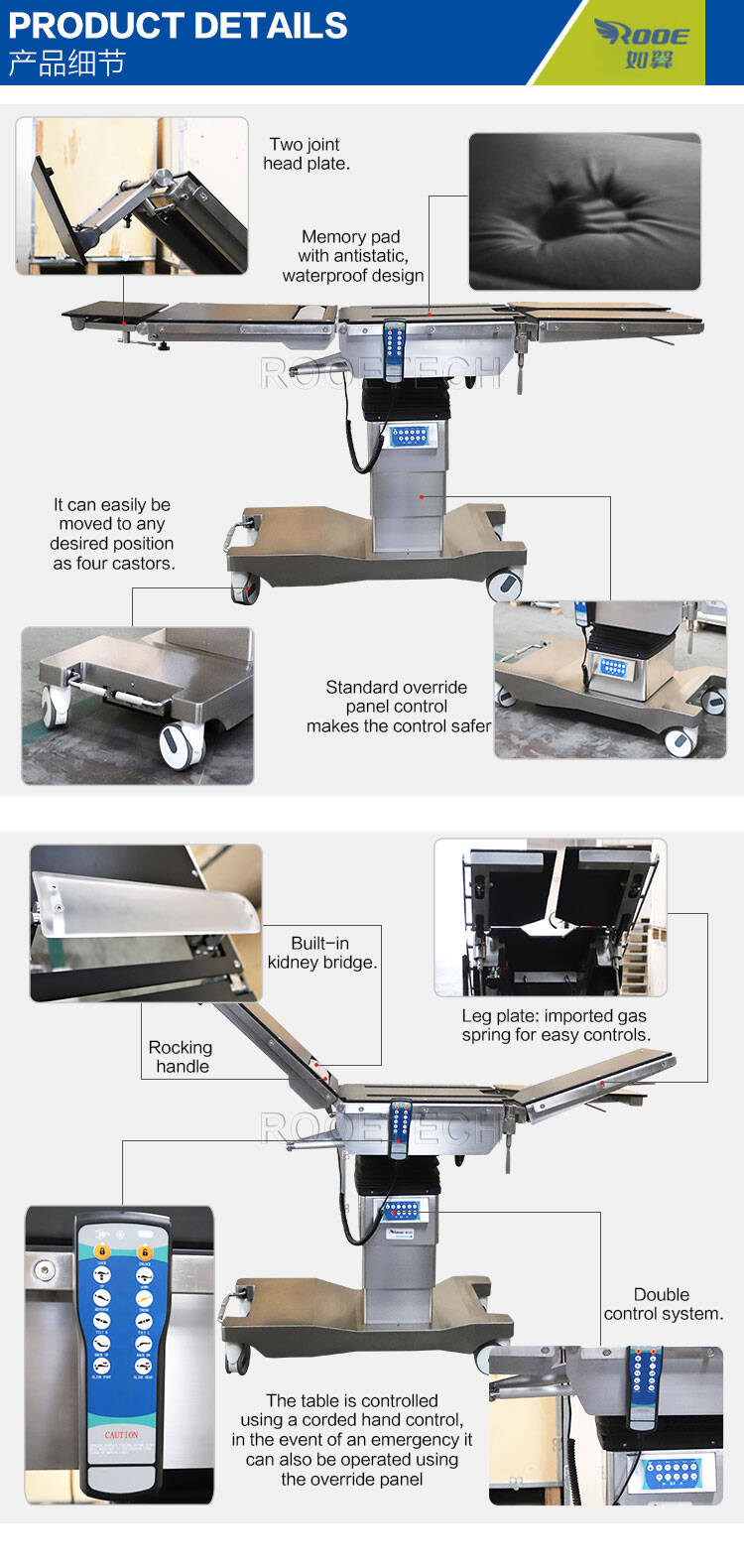 1705554610220432.jpg AOT500 Orthopedic Bariatric Operating Table Surgical Table Manufacturers13.jpg
