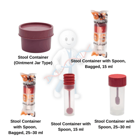 Golgi Medical Stool Containers